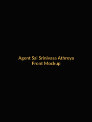 Agent Sai Srinivasa Athreya Inspired Detective Vault Tee front product image