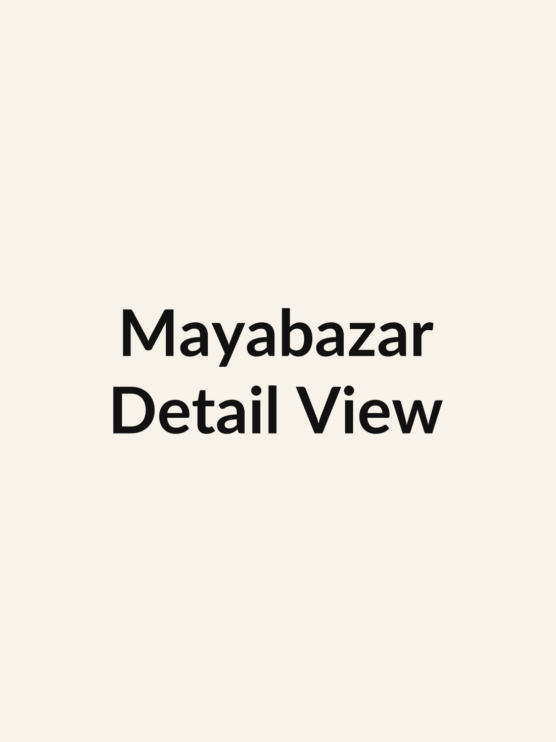 Mayabazar Classic Mythological Drama Vault Tee detail view product image