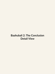 Baahubali 2 Epic Action Fantasy Vault Tee detail view product image