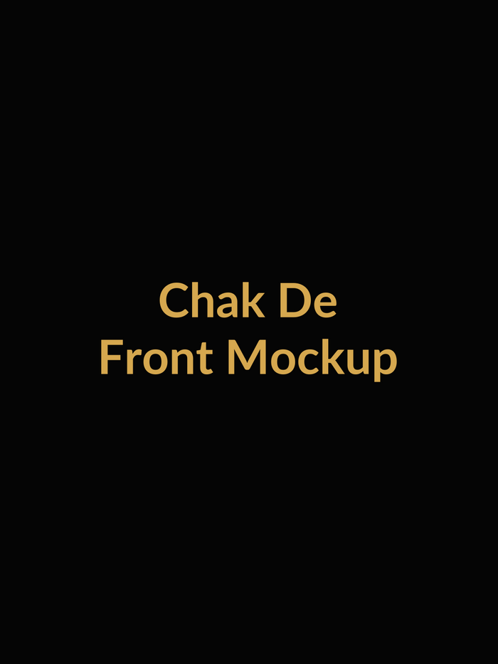 Chak De Inspired Sports Spirit Vault Tee front product image