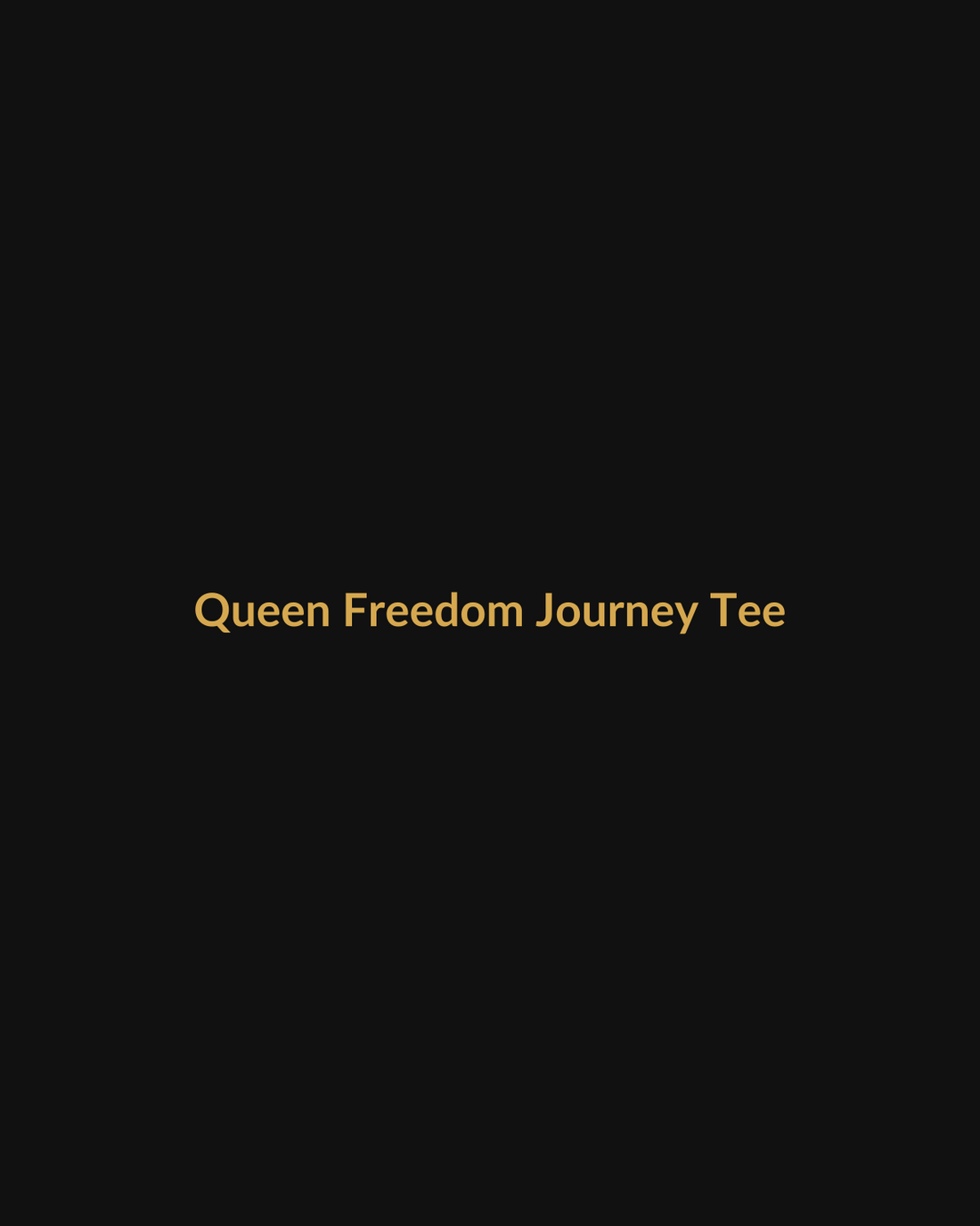 Queen Inspired Freedom Journey Tee product mockup