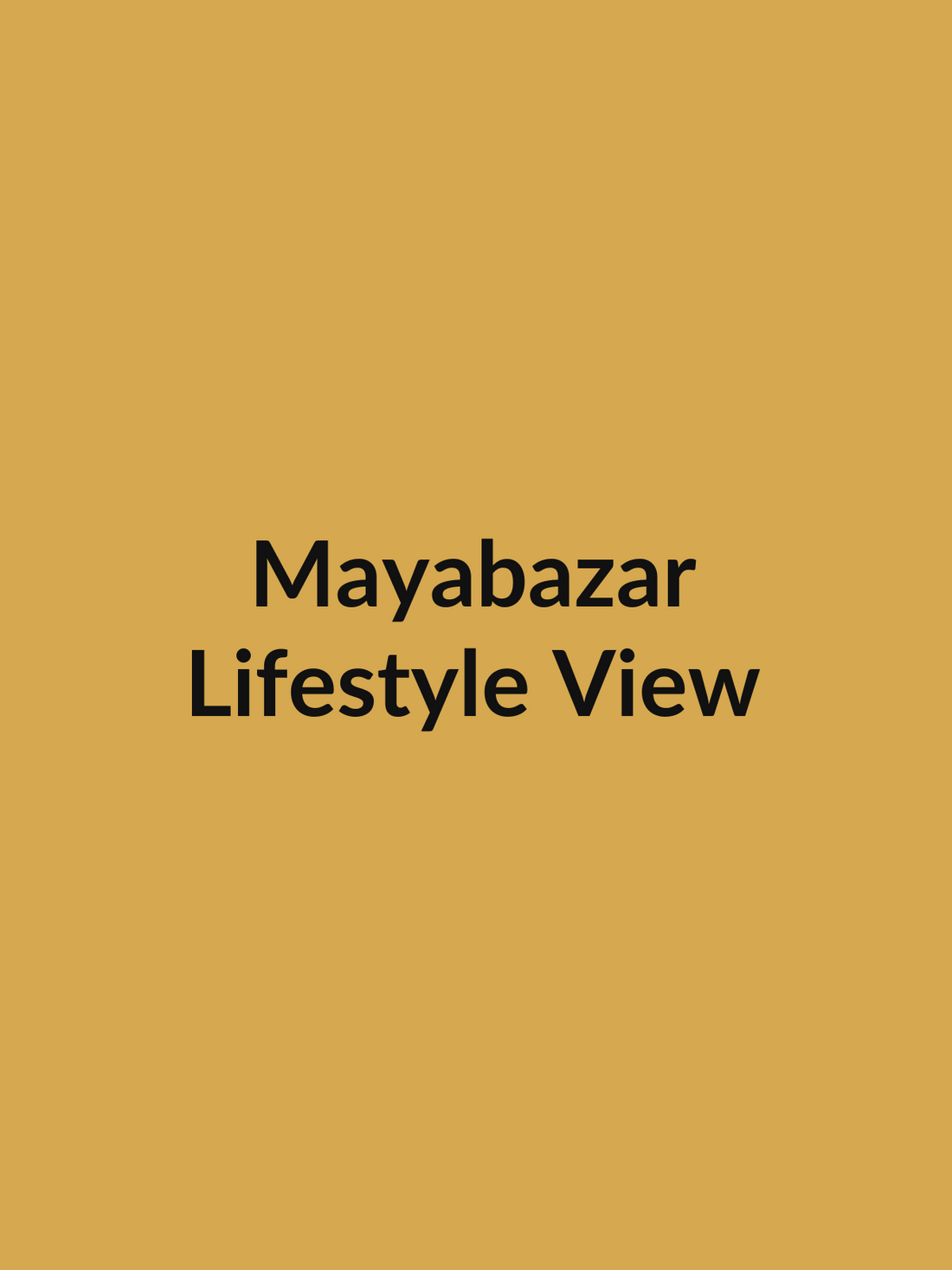 Mayabazar Classic Mythological Drama Vault Tee lifestyle view product image