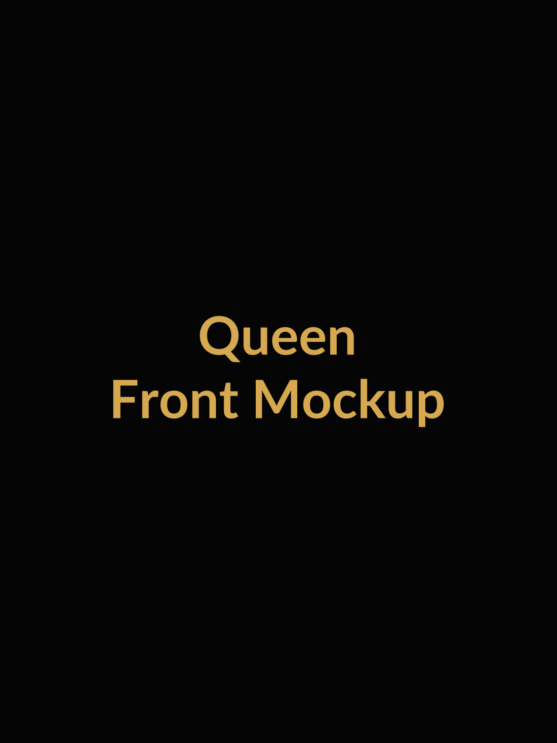 Queen Feminist Comedy Drama Vault Tee front product image