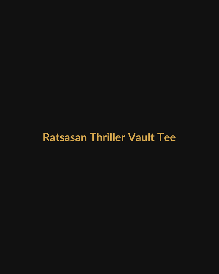 Ratsasan Inspired Thriller Vault Tee product mockup