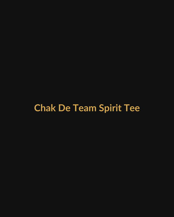 Chak De Inspired Team Spirit Tee product mockup