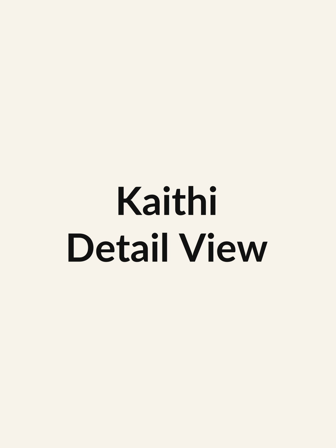 Kaithi Action Thriller Vault Tee detail view product image